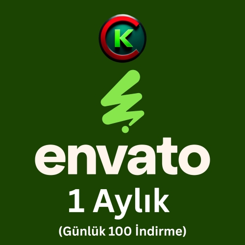 Envato - 1 Aylık Günlük 100 İndirme